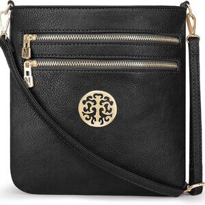 Crossbody Bags for Women Multi Pocket Cross Body Bag Purses with Adjustable Stra